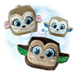 Monkey Cuboid Cutie Stuffie