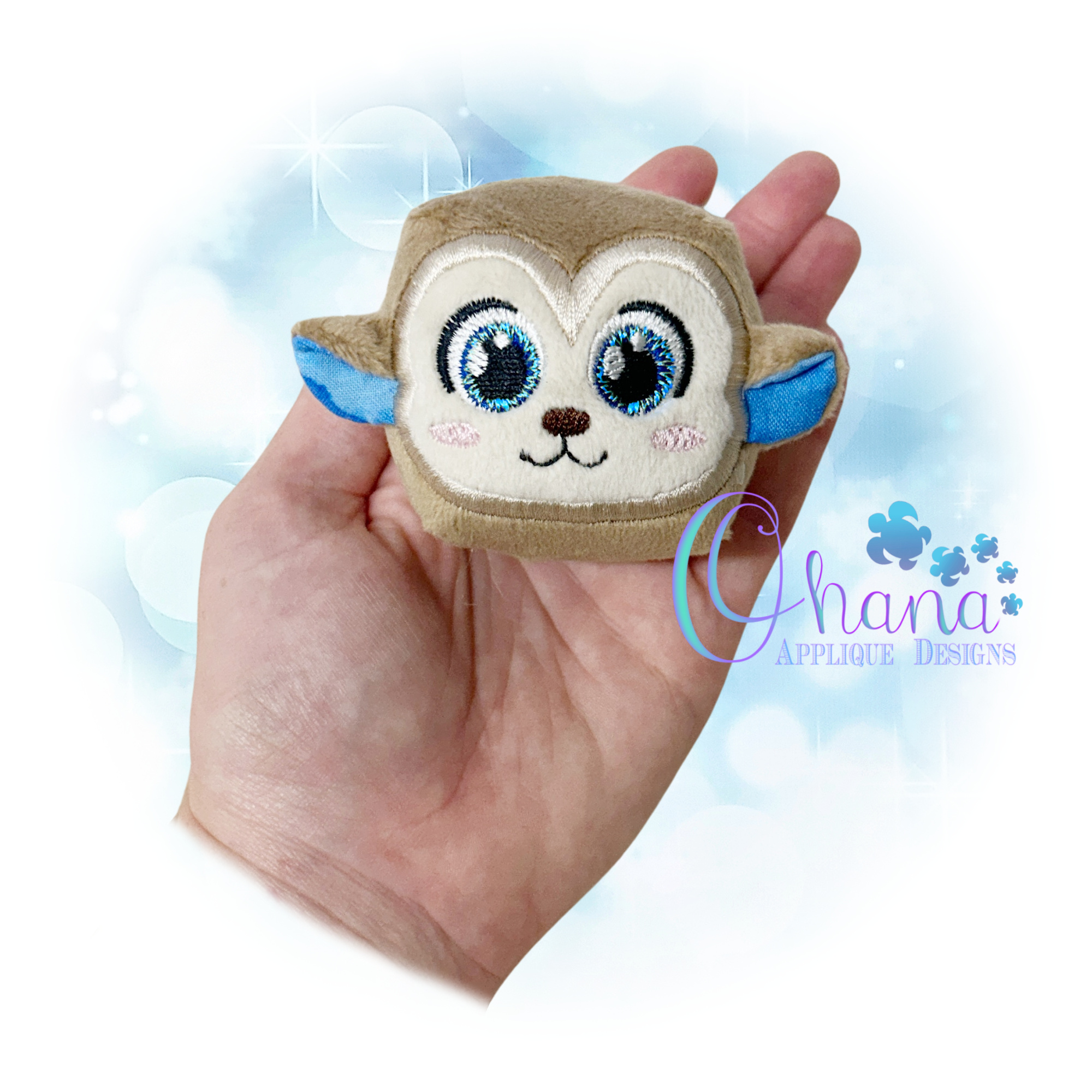 Monkey Cuboid Cutie Stuffie