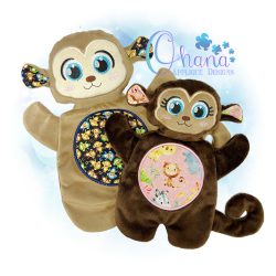 Huggable Monkey Flat Body