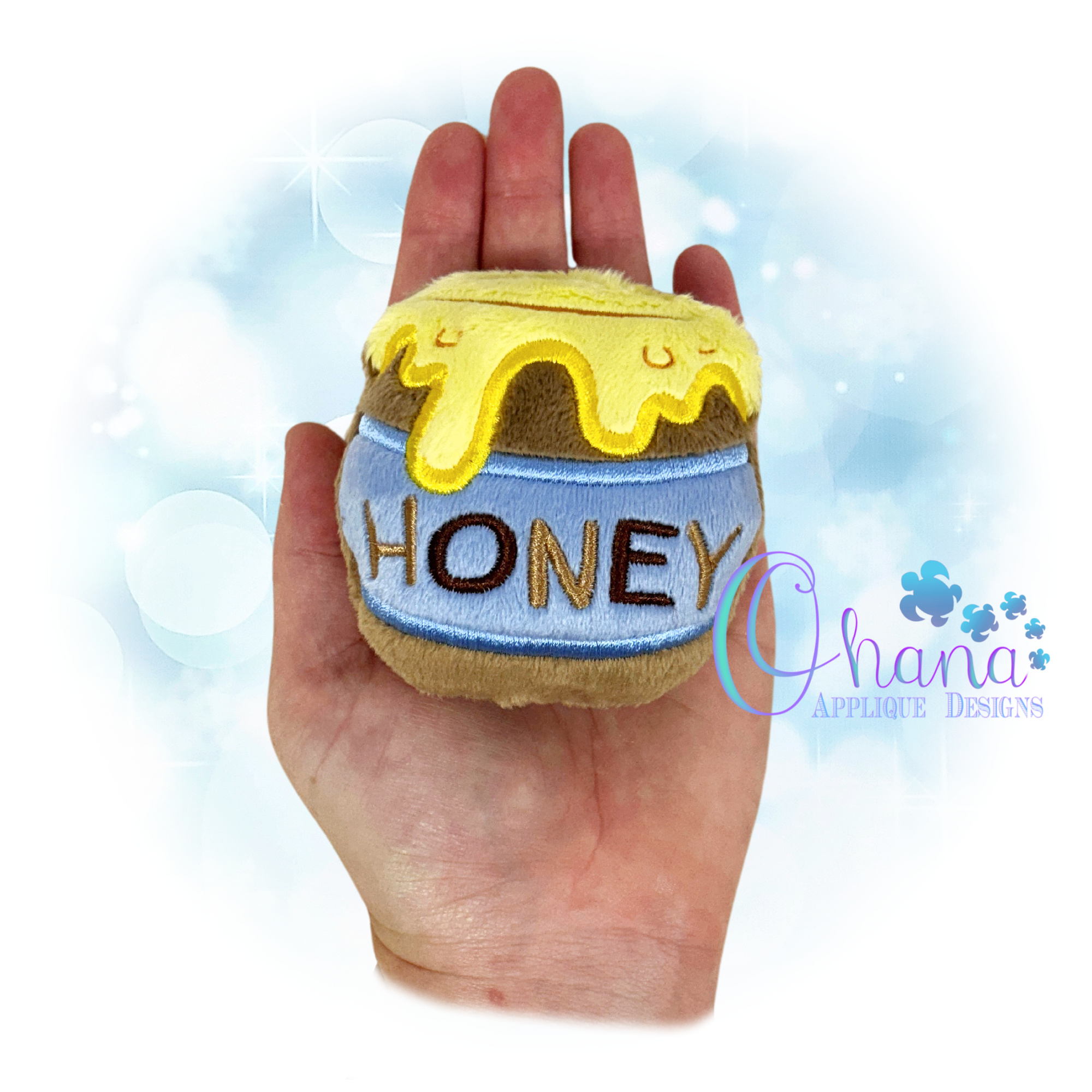 Honey Pot Stuffie Embroidery