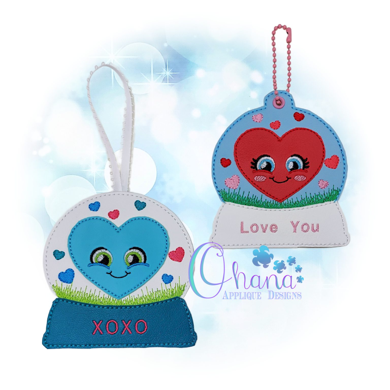 OAD 2501 Heart Snowglobe CO 2000 Heart Snowglobe Ornament