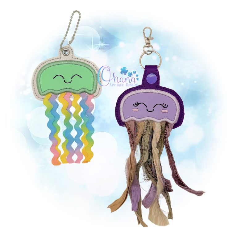 Jellyfish Key Chain
