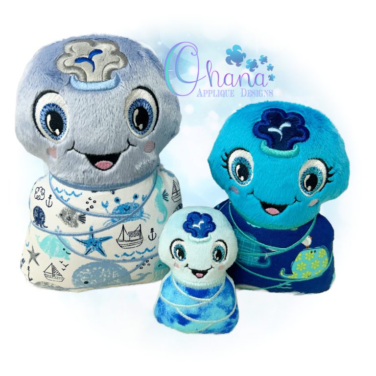 Swaddle Baby Whale Stuffie
