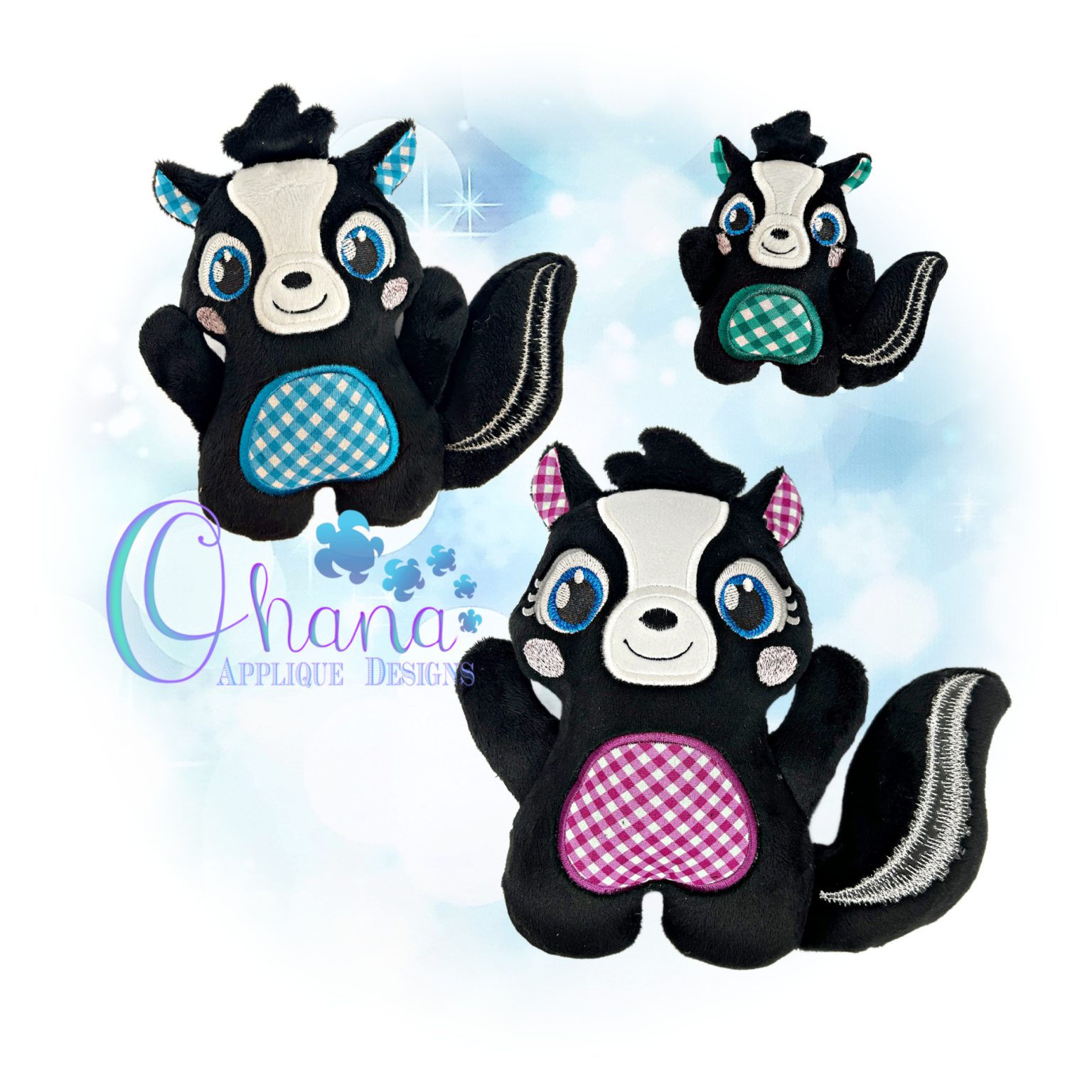 OAD 2502 Huggable Skunk Stuffie 2000 LA copy Huggable Skunk Stuffie