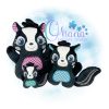 OAD 2502 Huggable Skunk Stuffie 2000 LA copy 2 Huggable Skunk Stuffie