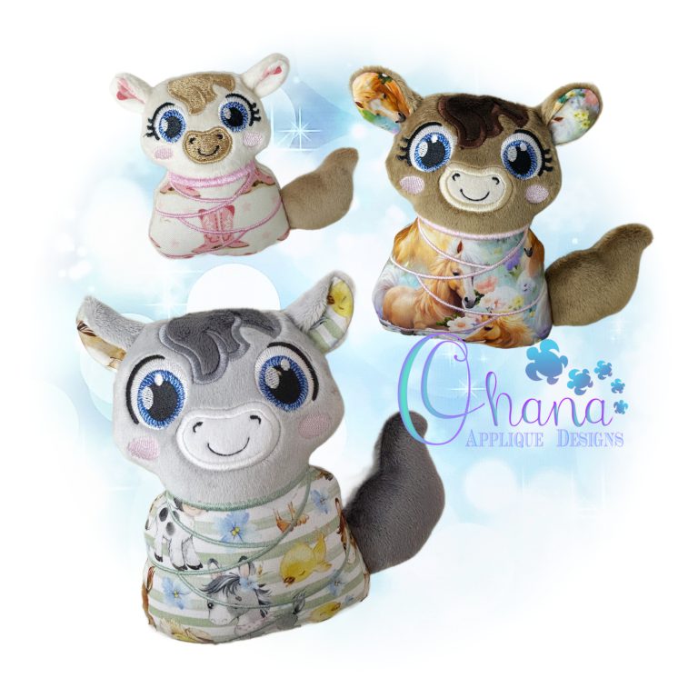 Swaddle Baby Horse Stuffie