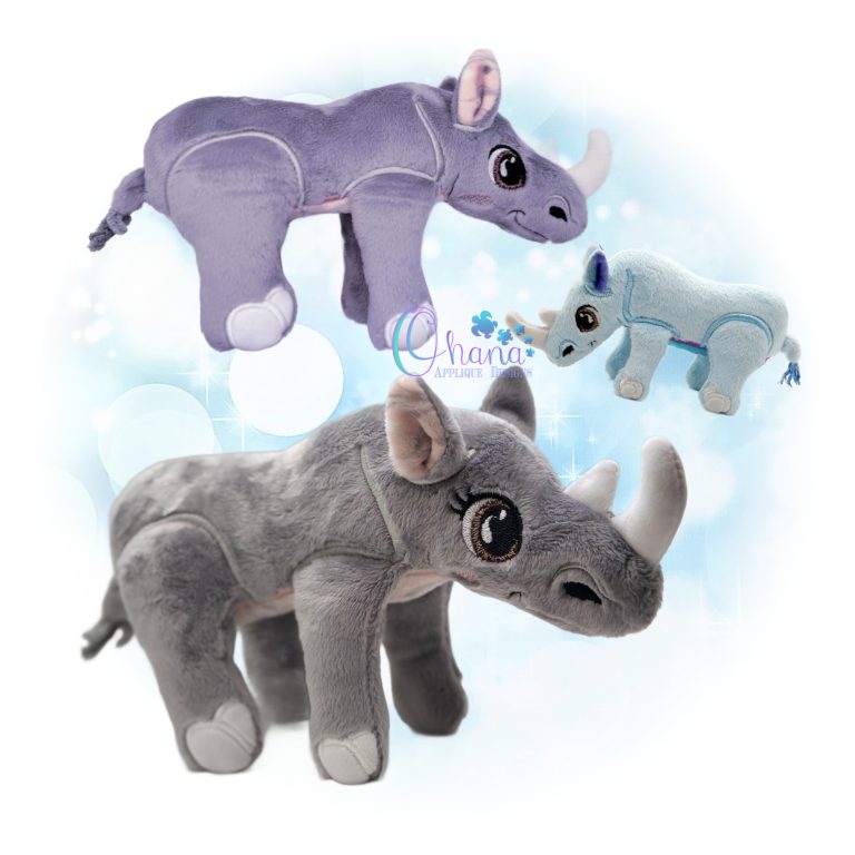 3D Rhino Stuffie