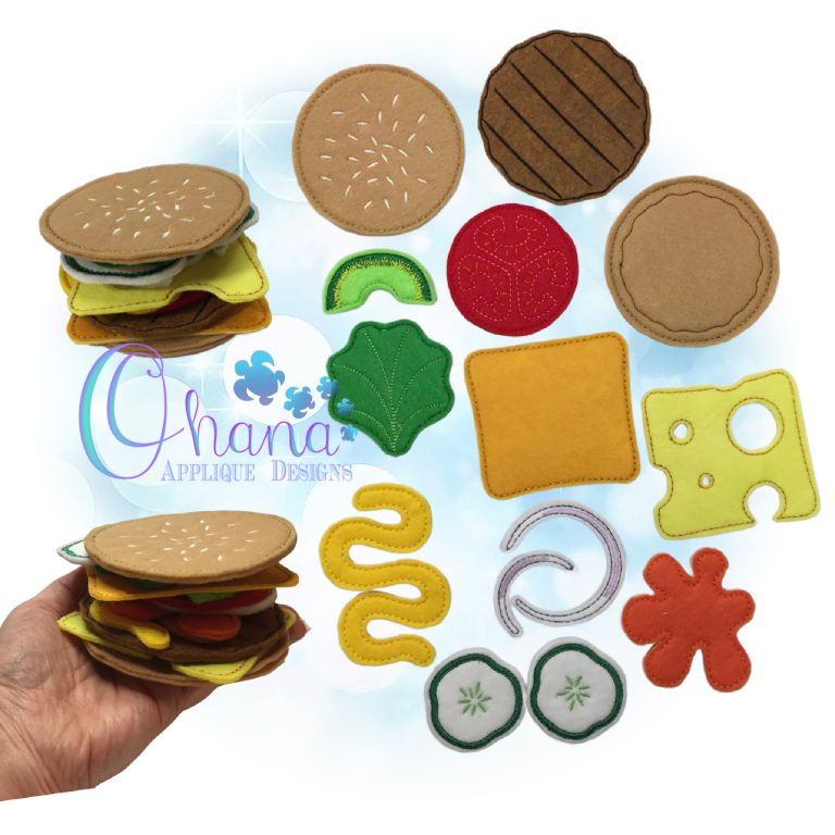 Burger Kit Play Set