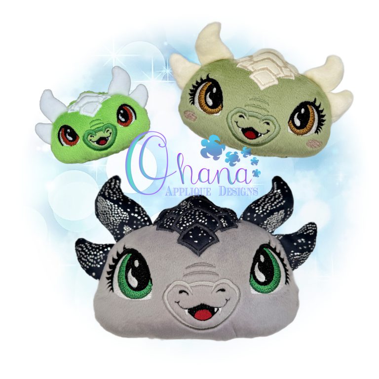 Dragon Head Pillow Stuffie