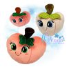 OAD 2503 Peach Stuffie 2000 LA RG -2 Peach Stuffie Embroidery Design