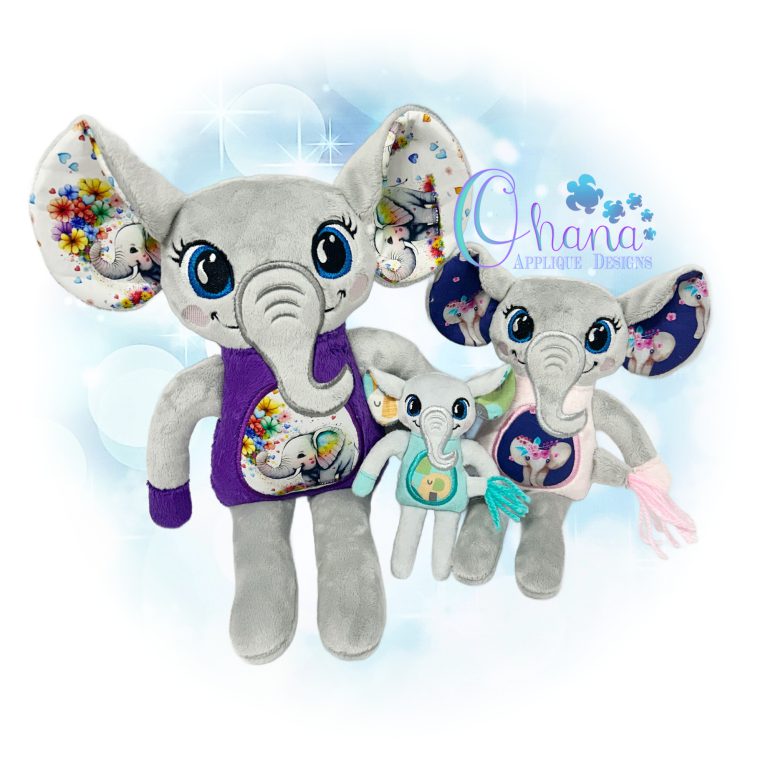 Rag Doll Elephant Stuffie