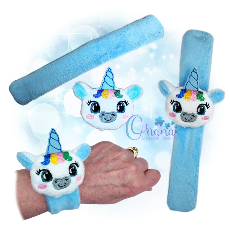 Unicorn Slip On Slap Bracelet