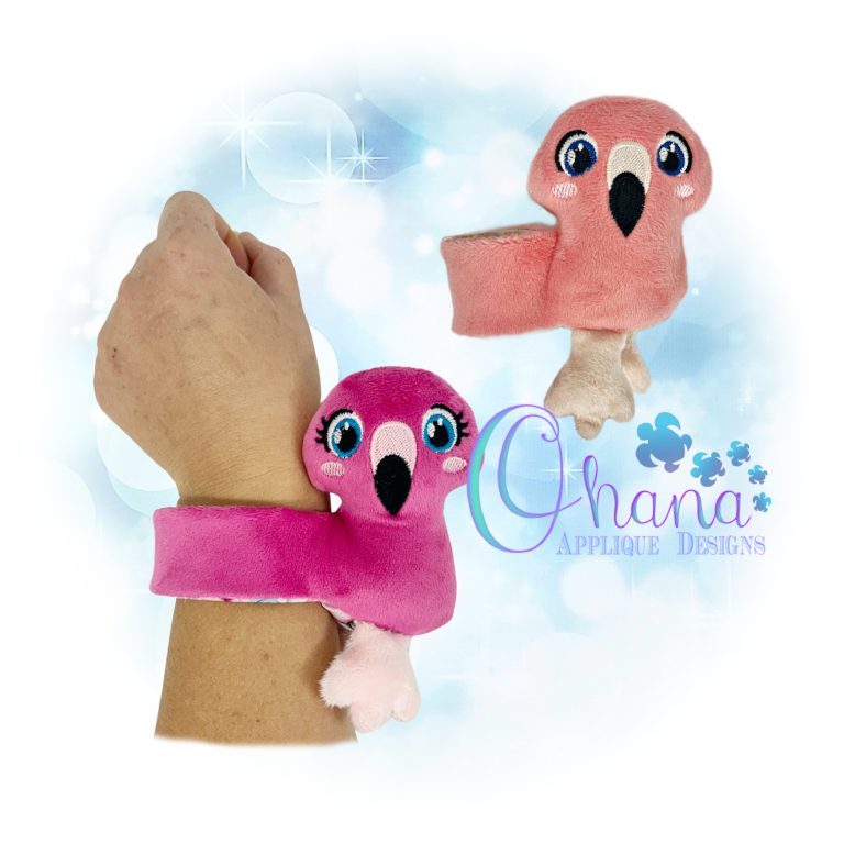 Flamingo Slap Bracelet Buddy