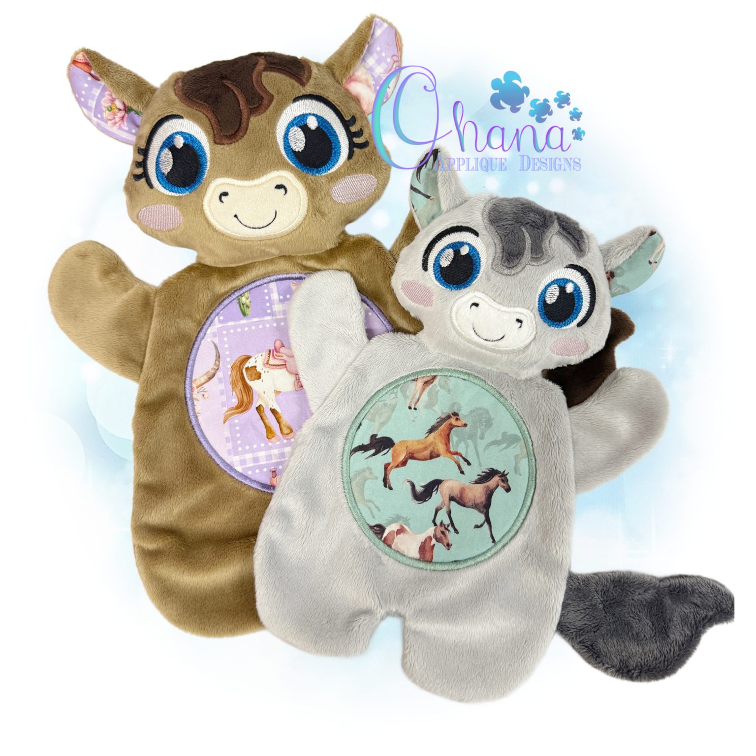 OAD 2504 Huggable Horse FBL 2000 LA Huggable Horse Flat Body
