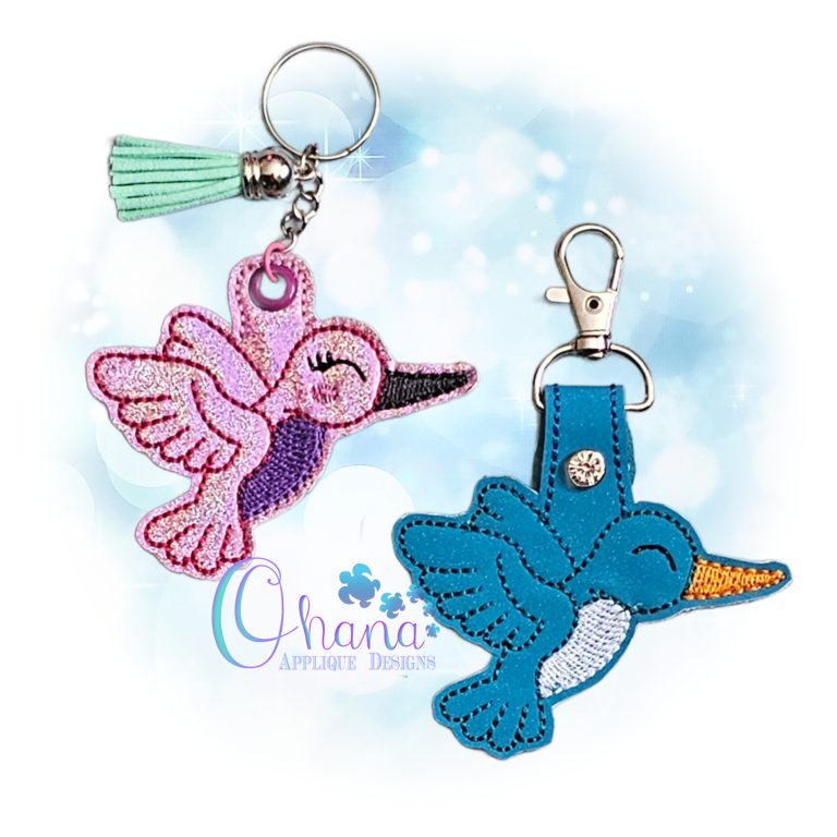 Sweet Hummingbird Key Chain