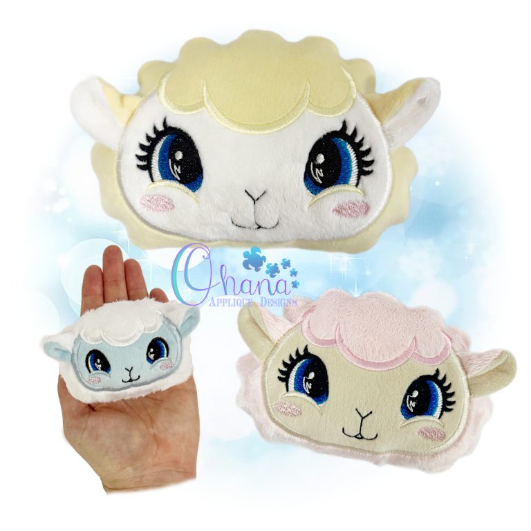 Lamb Head Pillow Stuffie