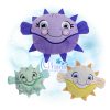 OAD 2504 Pufferfish Stuffie 2000 MW Pufferfish Stuffie Embroidery Design