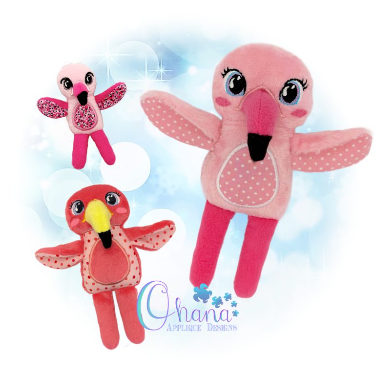 Rag Doll Flamingo Stuffie