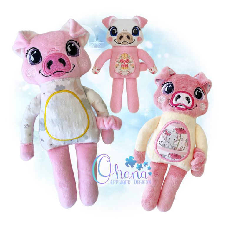 Rag Doll Pig Stuffie