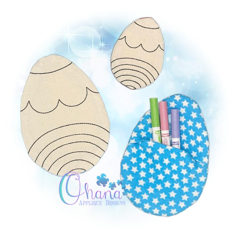 Rainbow Fabric Coloring Easter
