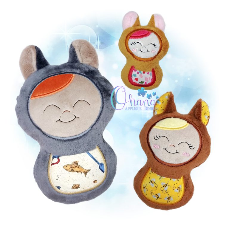 Bear Pocket Pet Stuffie