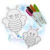 OAD 2505 Bee FCD 2000 DM Bee Flat Coloring Doll