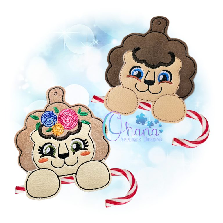 Lion Single Candy Cane