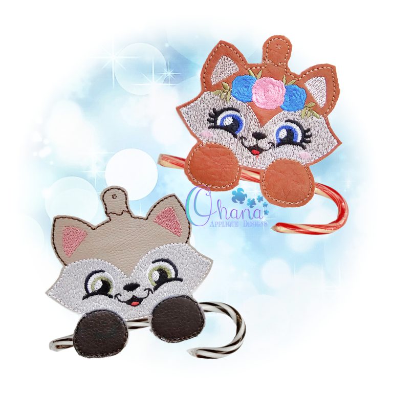 Fox Single Candy Cane