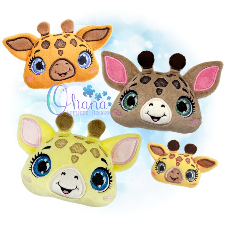 Giraffe Head Pillow Stuffie