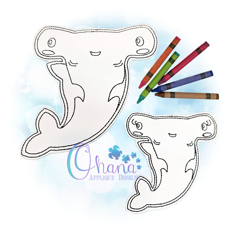 Hammerhead Shark Flat Coloring