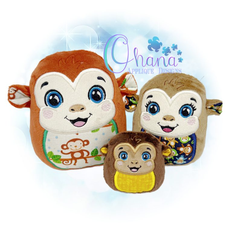 Monkey Egglet Stuffie
