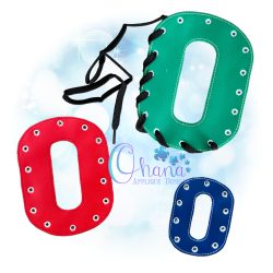 Number 0 Lacing Board