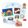 OAD 2505 Puppy FP Set 3 2000 DG copy Puppy Finger Puppets Set