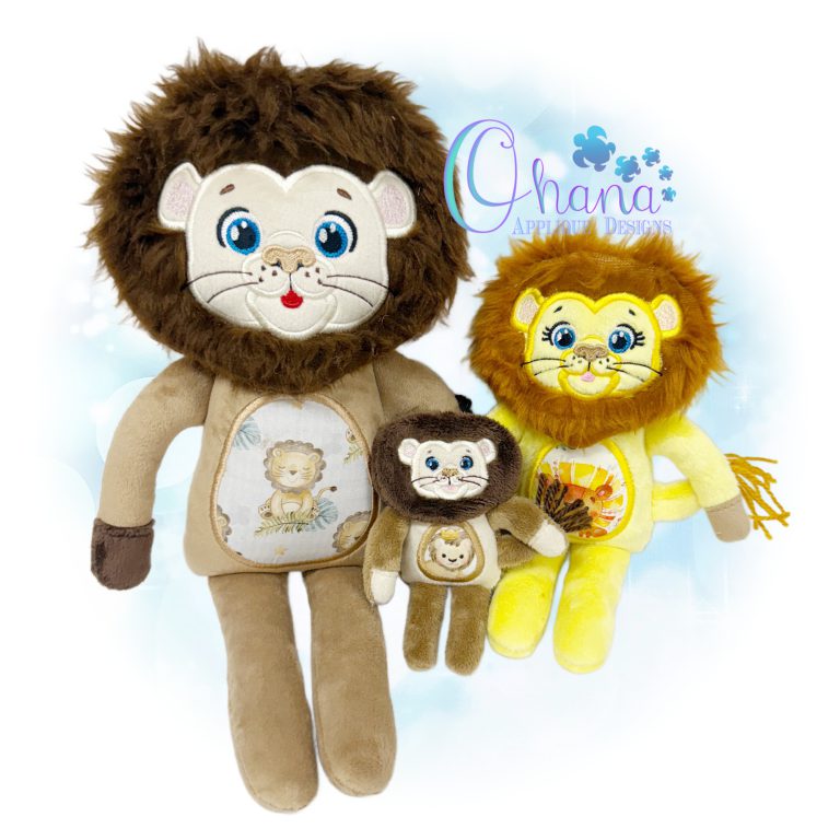 Lion Rag Doll Stuffie