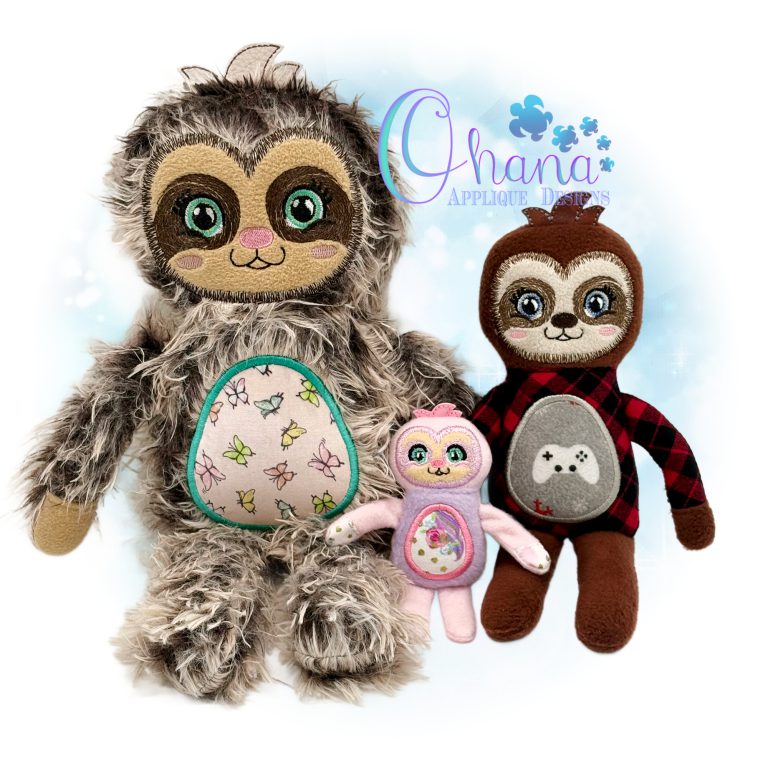 Sloth Rag Doll Stuffie