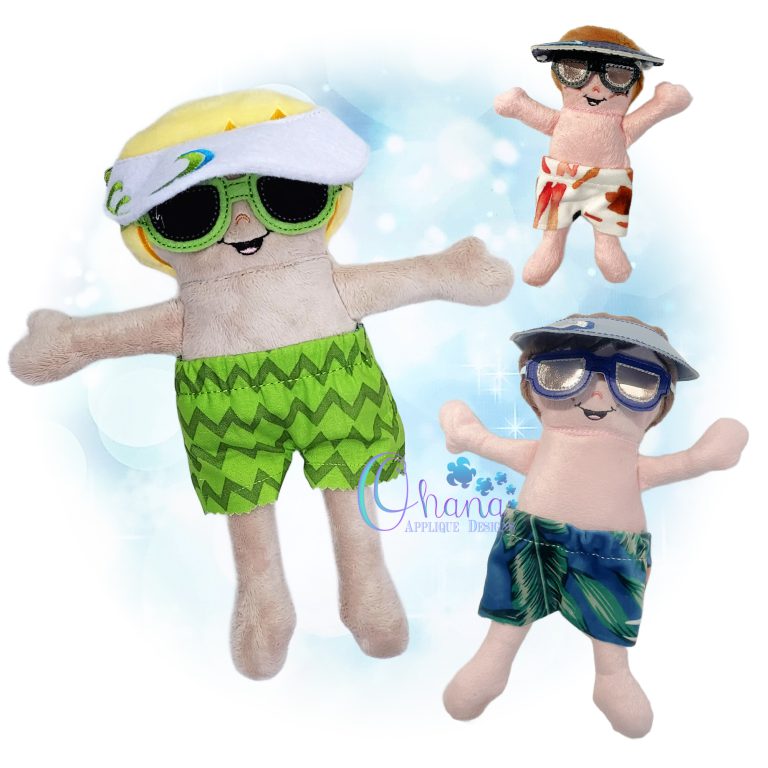 Beach Boy Dress Up Doll