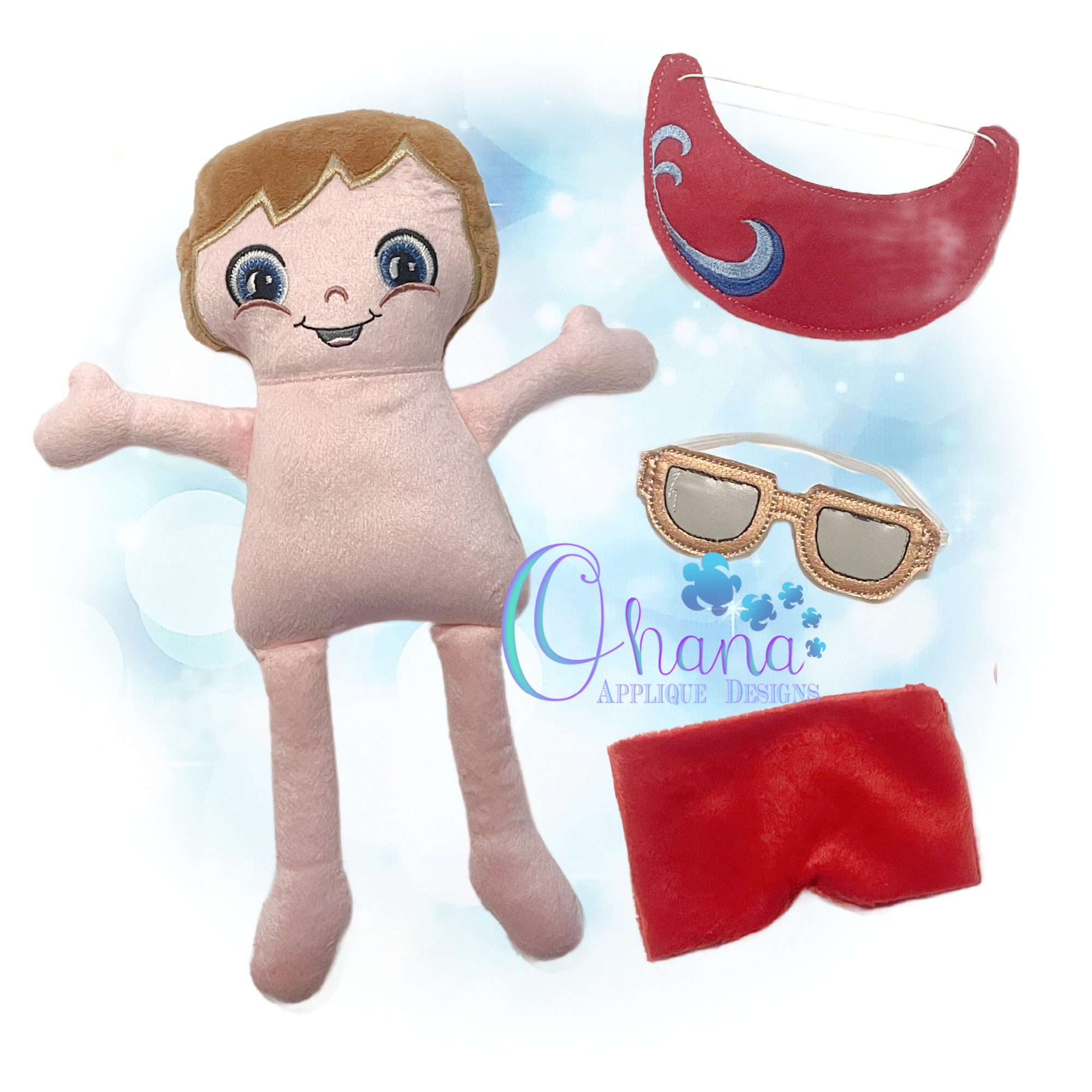 Beach Boy Dress Up Doll
