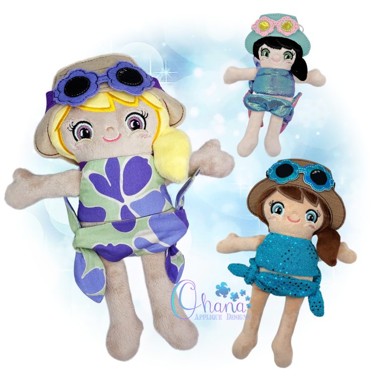 Beach Girl Dress Up Doll