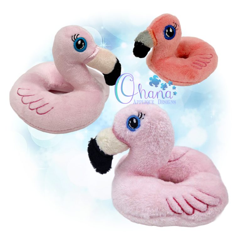 Flamingo Floatie Stuffie