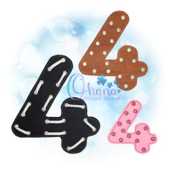 Number 4 Lacing Board