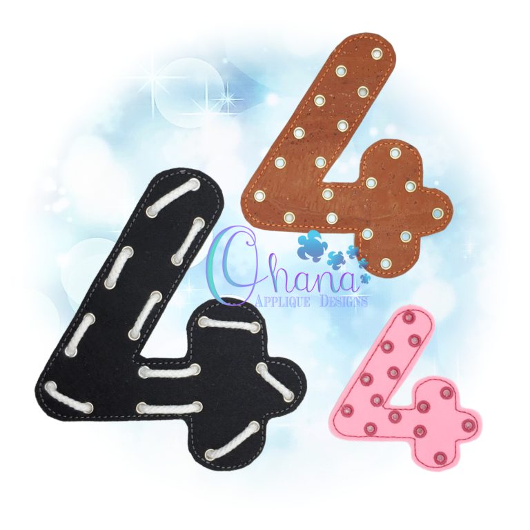 Number 4 Lacing Board