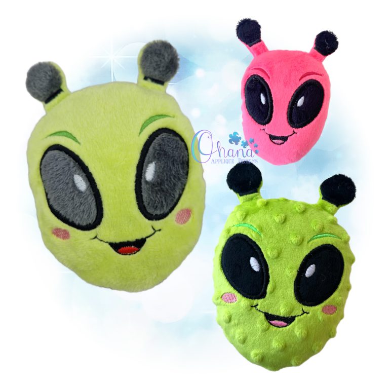 Alien Head Pillow Stuffie