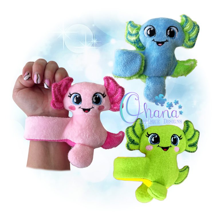 Axolotl Slap Bracelet Buddy