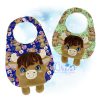 OAD 2507 Highland Cow Bib 2000 LA Highland Cow Bib Embroidery