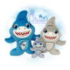 OAD 2507 Huggable Shark Stuffie 2000 LA copy Huggable Shark Stuffie Embroidery