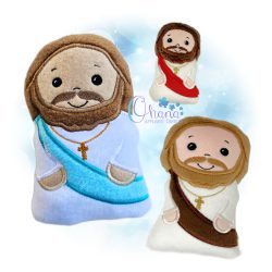 Jesus Stuffie Embroidery Design