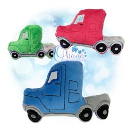 Mack Truck Stuffie Embroidery