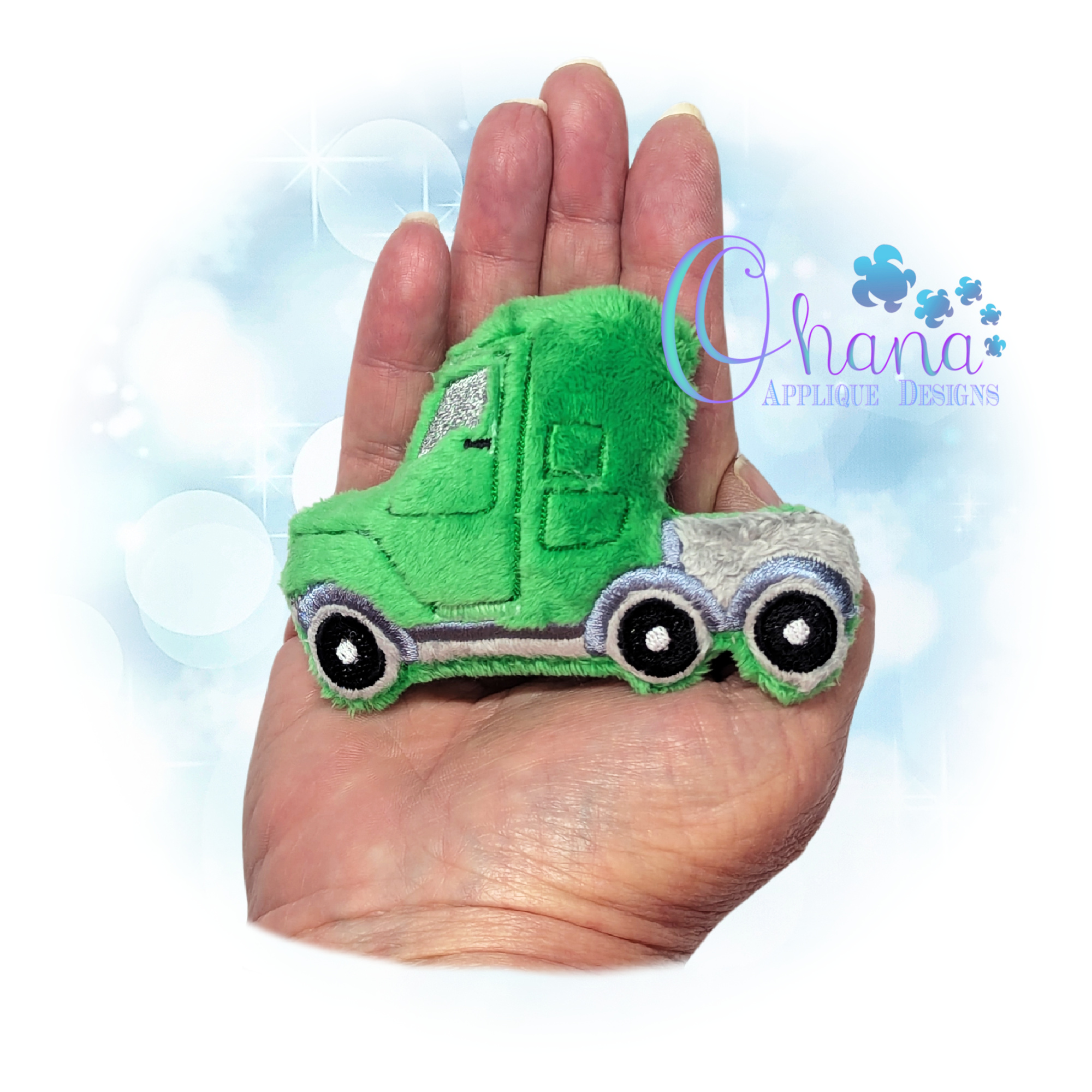 Mack Truck Stuffie Embroidery