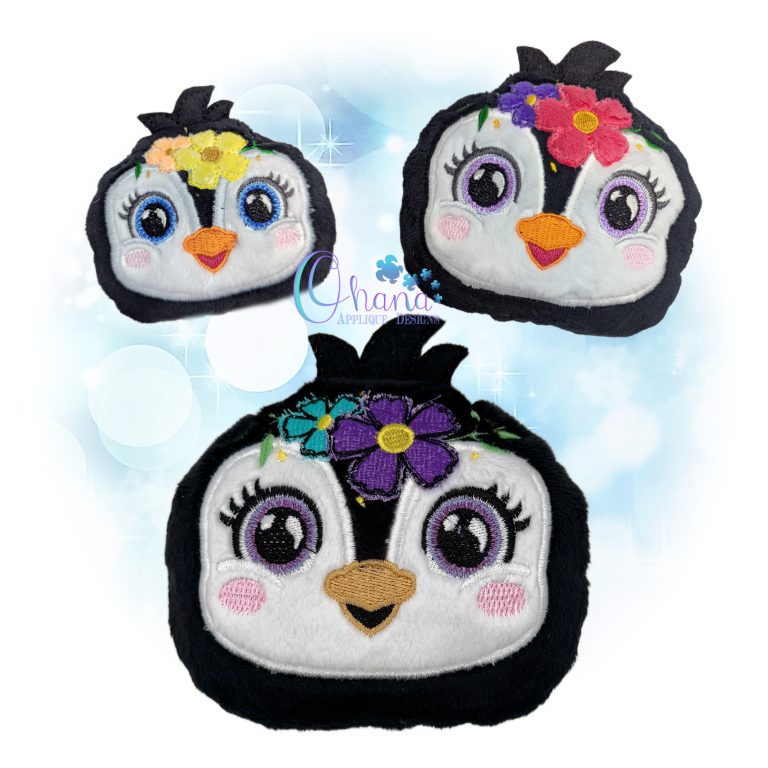 Penguin Head Pillow Stuffie