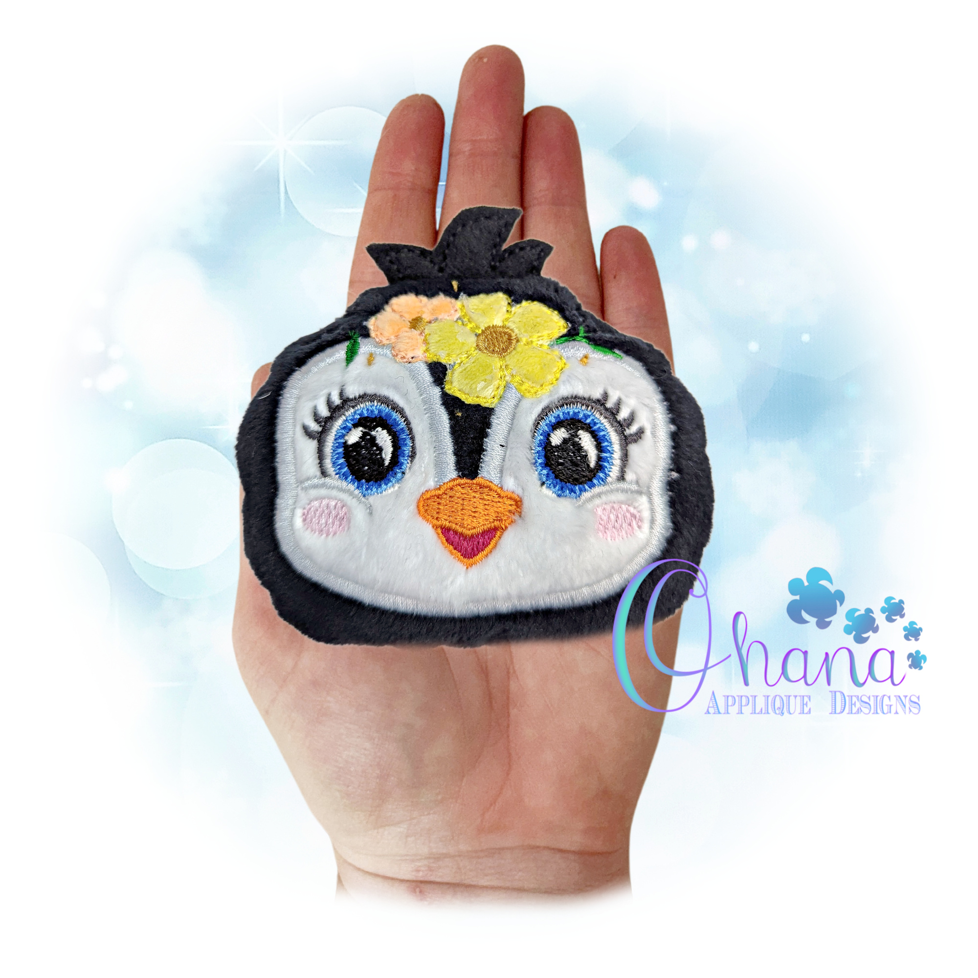 Penguin Head Pillow Stuffie